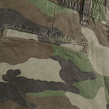 Classic Series - Short Chino 3766 Vert Kaki Camouflage 