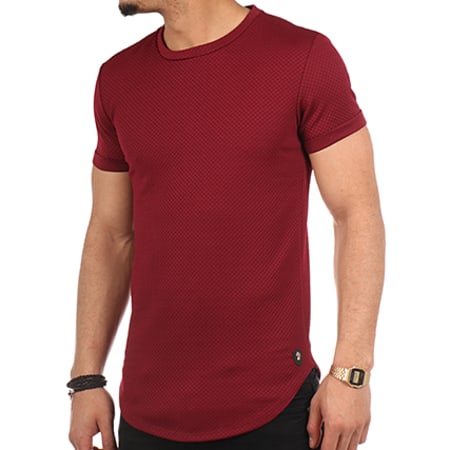 Uniplay - Tee Shirt Oversize U1021 Bordeaux