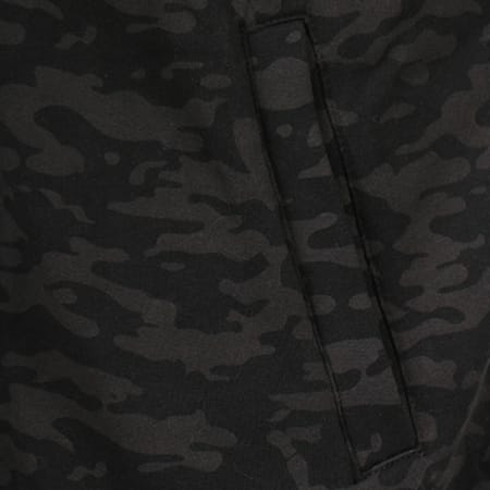 Brave Soul - Veste Zippée Marine Noir Camouflage