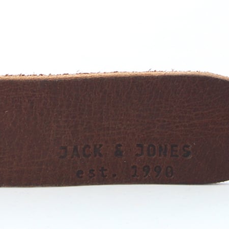 Jack And Jones - Ceinture Max Leather Marron