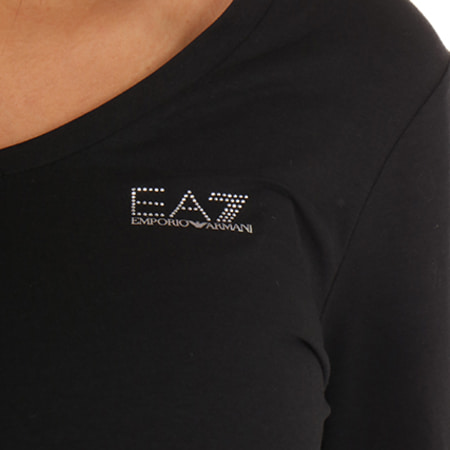 EA7 Emporio Armani - Tee Shirt Manches Longues Femme 3YTT63-TJ28Z Noir