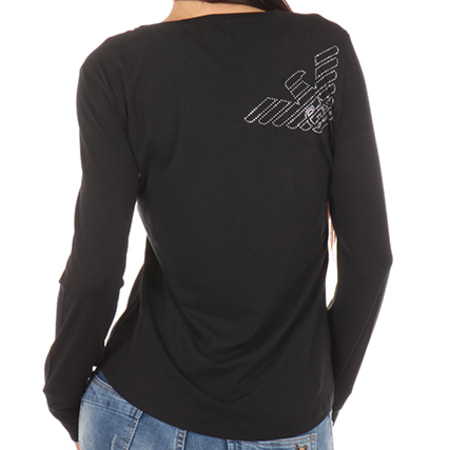 EA7 Emporio Armani - Tee Shirt Manches Longues Femme 3YTT63-TJ28Z Noir