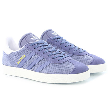 Adidas Originals - Baskets Femme Gazelle W BB5173 Super Purple Off White