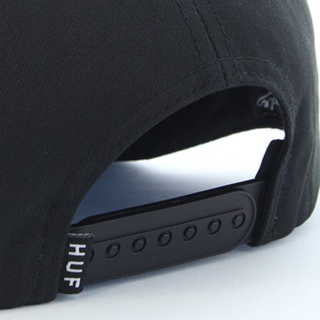 HUF - Casquette Snapback Box Logo Noir