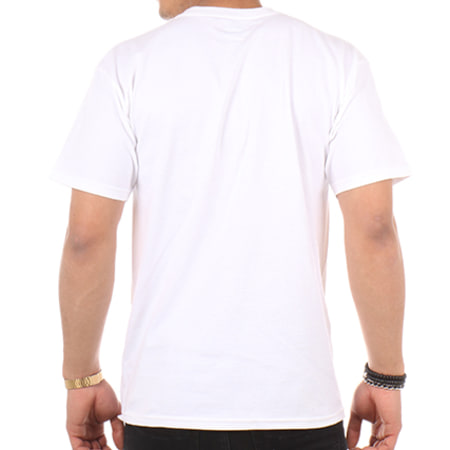 HUF - Tee Shirt Bar Logo Blanc