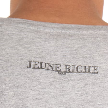 Jeune Riche - Tee Shirt Gris JR Argent