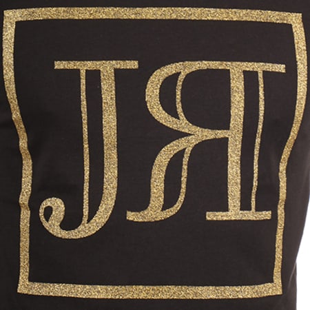 Jeune Riche - Tee Shirt Noir JR Gold