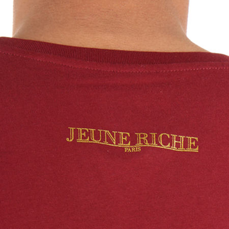 Jeune Riche - Tee Shirt Bordeaux JR Gold