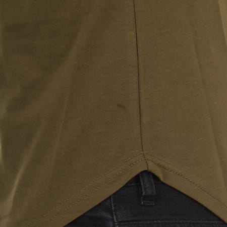 John H - Tee Shirt Oversize 109 Vert Kaki