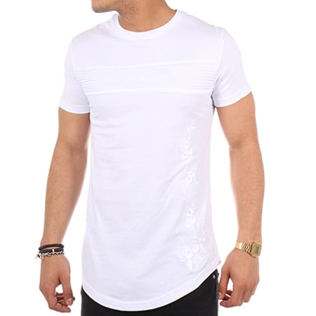 John H - Tee Shirt Oversize 367 Blanc