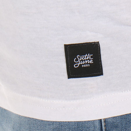 Sixth June - Tee Shirt Femme W2629 Blanc