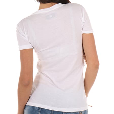 Sixth June - Tee Shirt Femme W2629 Blanc