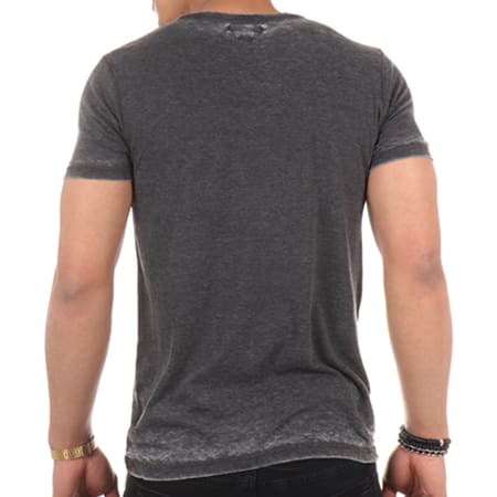 American People - Tee Shirt Briangle Gris Anthracite Chiné
