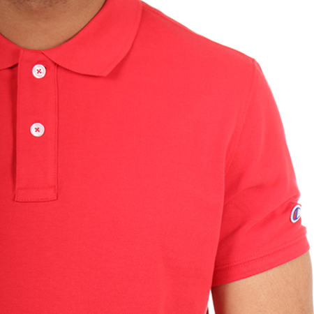 Champion - Polo Manches Courtes 210249 Rouge