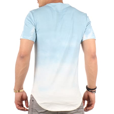 Aarhon - Tee Shirt Oversize 17-502 Bleu Ciel