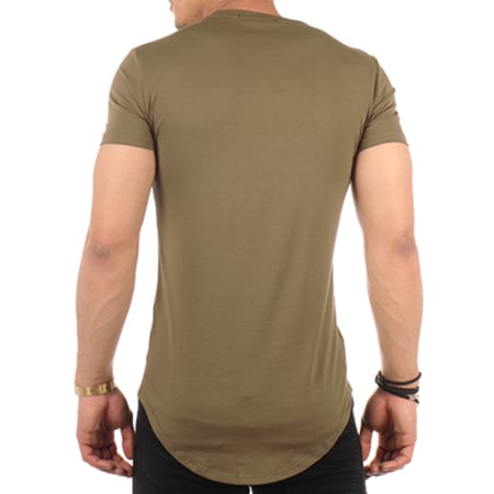 Terance Kole - Tee Shirt Oversize 79411 Vert Kaki