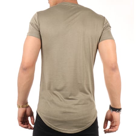Terance Kole - Tee Shirt Oversize 79437 Vert Kaki