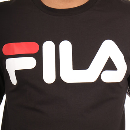 Fila - Tee Shirt Manches Longues Classic 680485 Logo Noir