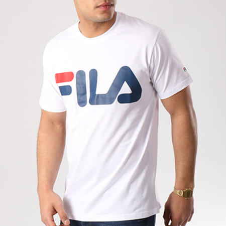 Fila - Tee Shirt Classic Logo 680427 Blanc
