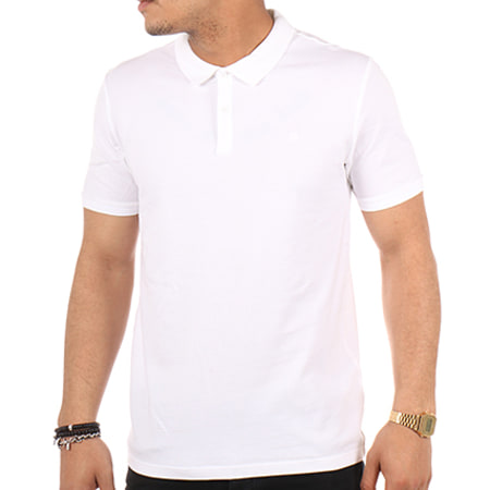 Jack And Jones - Polo Manches Courtes Belfast Blanc