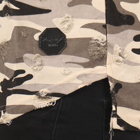 Project X Paris - Tee Shirt Oversize 88171155 Camouflage Beige