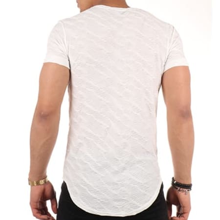 Terance Kole - Tee Shirt Oversize S1285 Blanc