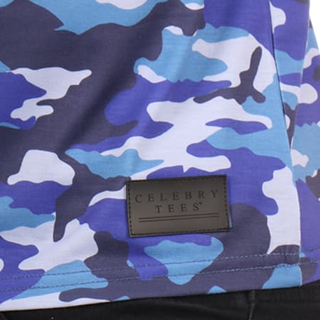 Classic Series - Tee Shirt Tiger Full Camouflage Bleu