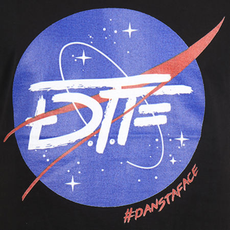DTF - Tee Shirt Space Noir