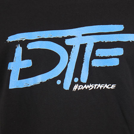 DTF - Tee Shirt Classic Noir Bleu