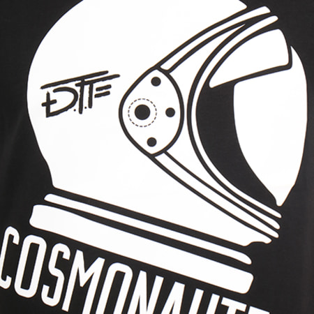 DTF - Tee Shirt Cosmonaute Noir