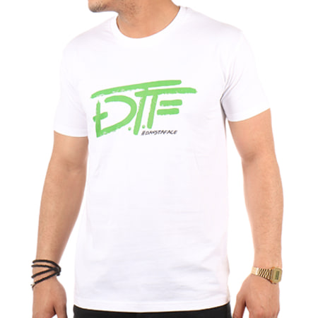 DTF - Tee Shirt Classic Blanc Vert