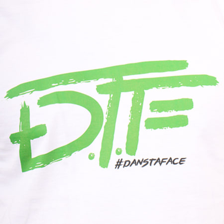 DTF - Tee Shirt Classic Blanc Vert
