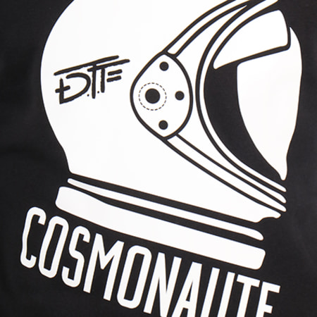 DTF - Sweat Crewneck Cosmonaute Noir