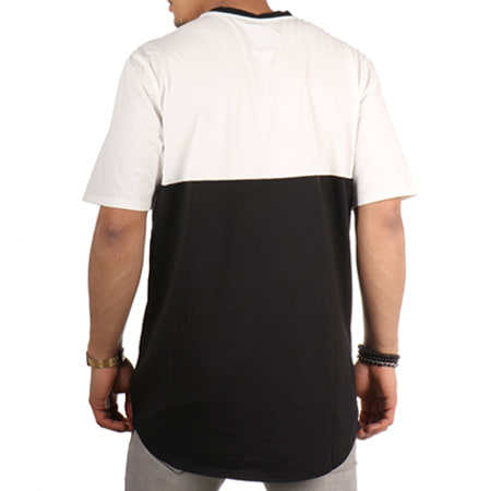 Supra - Tee Shirt Oversize 103439 Blanc Noir