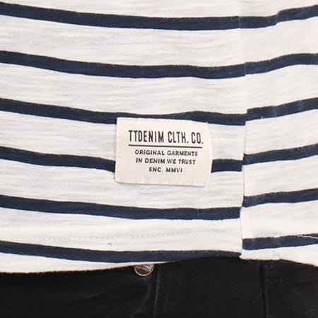 Tom Tailor - Tee Shirt Oversize 1037473-00-12 Blanc