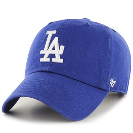 '47 Brand - Casquette 47 Clean Up MLB Los Angeles Dodgers Bleu Marine