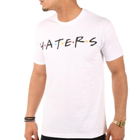 Dirtee - Tee Shirt Haters Blanc