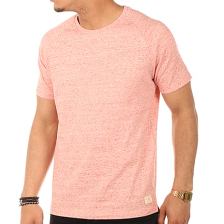 Selected - Tee Shirt Anonymous Rose Chiné