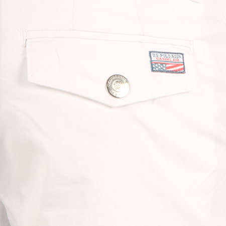US Polo ASSN - Short Chino Casual Air Blanc