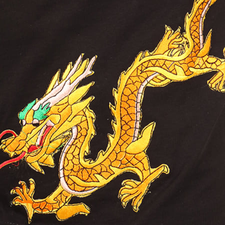 Aarhon - Tee Shirt Dragon In The Sky Noir