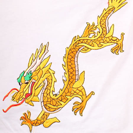 Aarhon - Tee Shirt Dragon In The Sky Blanc