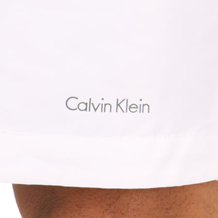 Calvin Klein - Short De Bain 0087 Blanc