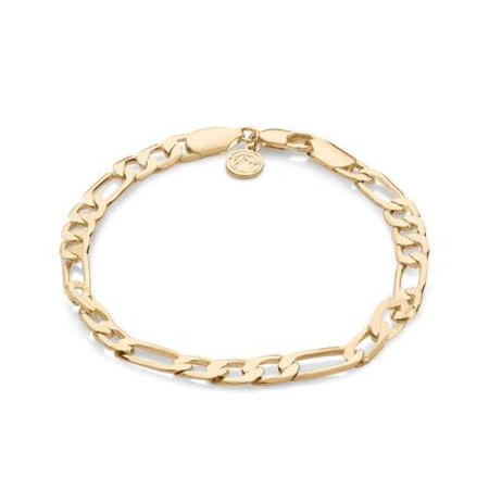 Chained And Able - Bracelet Royal Figaro Chain OE025 Doré