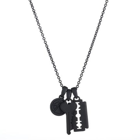Chained And Able - Collier Blade Bunch NC16084 Noir Mat