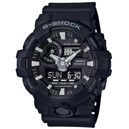 G-Shock - Montre G-Shock GA-700-1BER Noir
