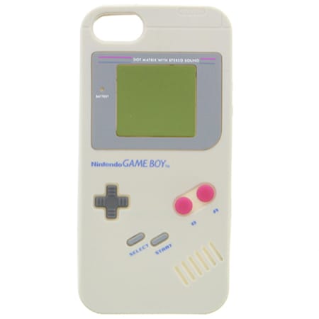 Nintendo - Coque Iphone 6 6s Game Boy Gris