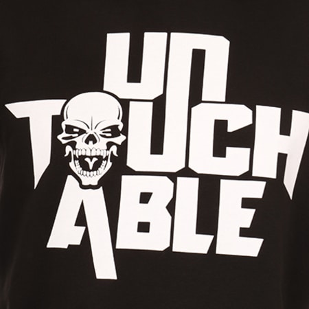 Untouchable - Sweat Capuche Classic Logo Noir