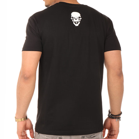 Untouchable - Tee Shirt Skull Noir Blanc
