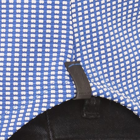 Uniplay - Tee Shirt Oversize UP-T139 Bleu Blanc
