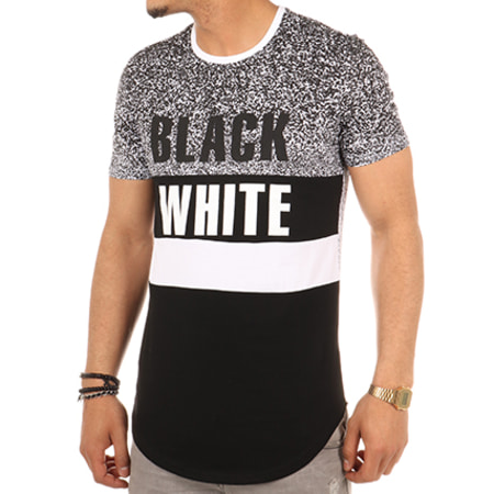 Berry Denim - Tee Shirt Oversize TS001 Noir Blanc